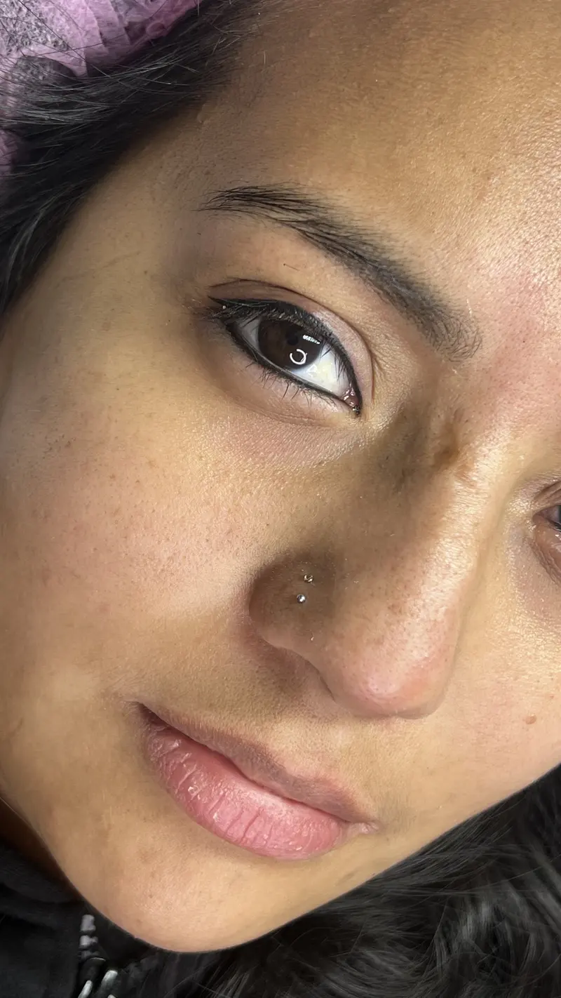Permanent eyeliner result by Color & EyeBrows