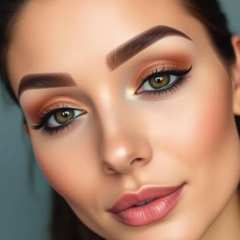 Healed powder brows, Instagram @color_eyebrowsnc