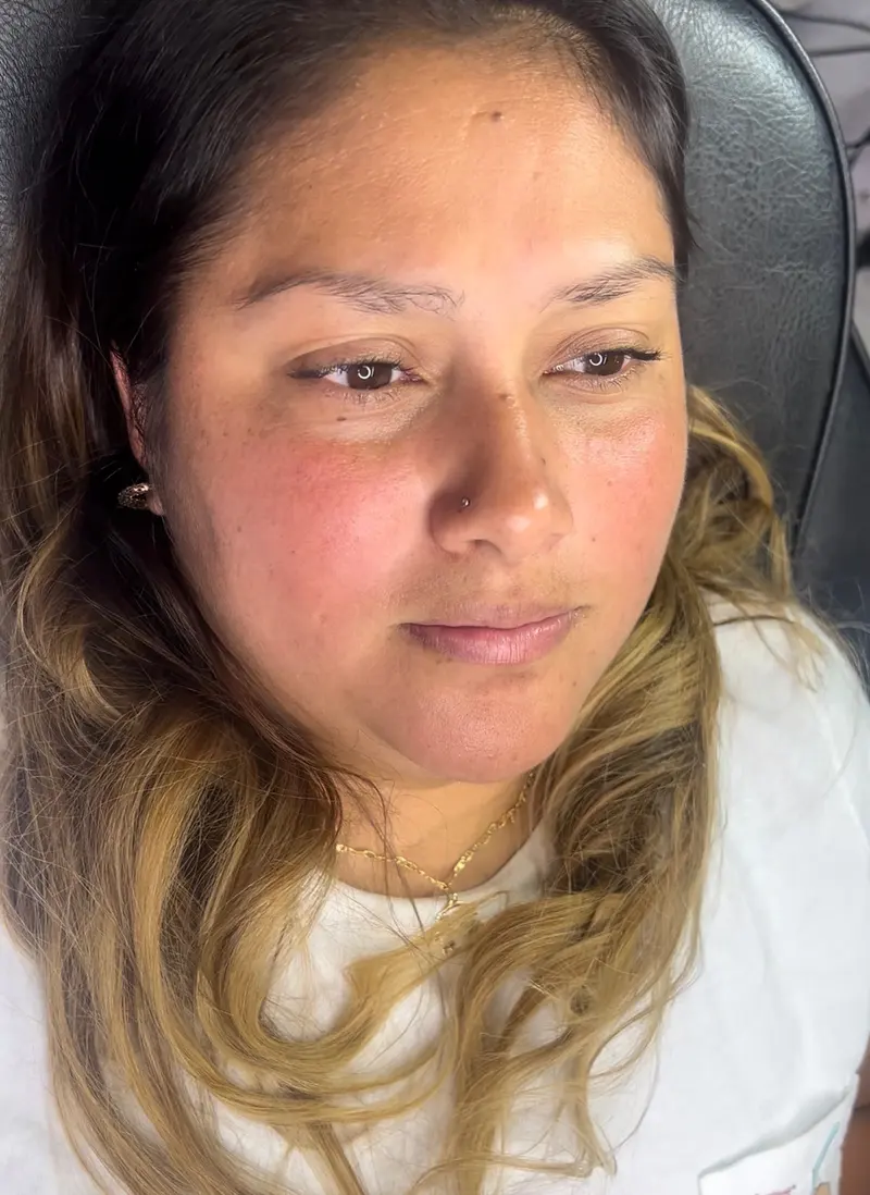 Before microblading